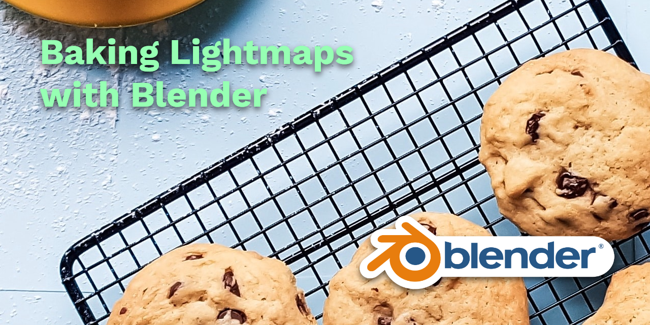 Blender 2.8 Baking lightmaps ROXLU